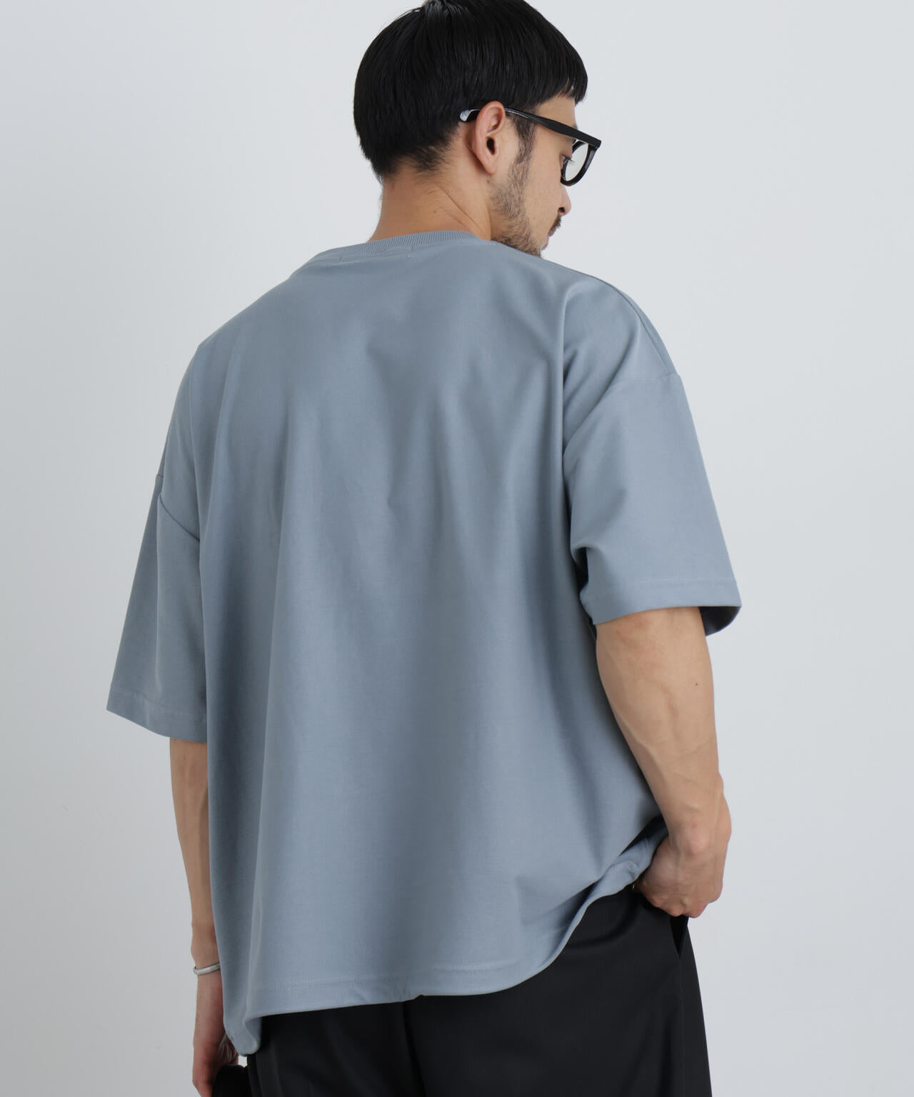 リングドットポケットTシャツ半袖