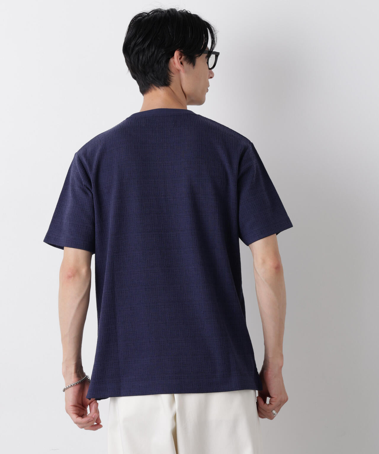 ストレッチジャガードTシャツ 半袖