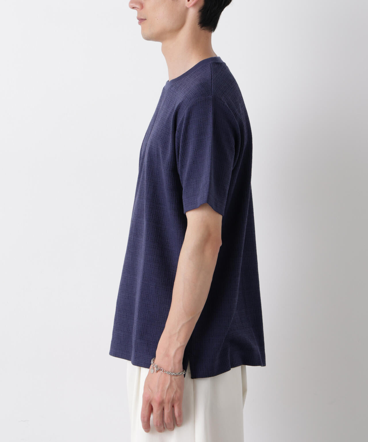 ストレッチジャガードTシャツ 半袖