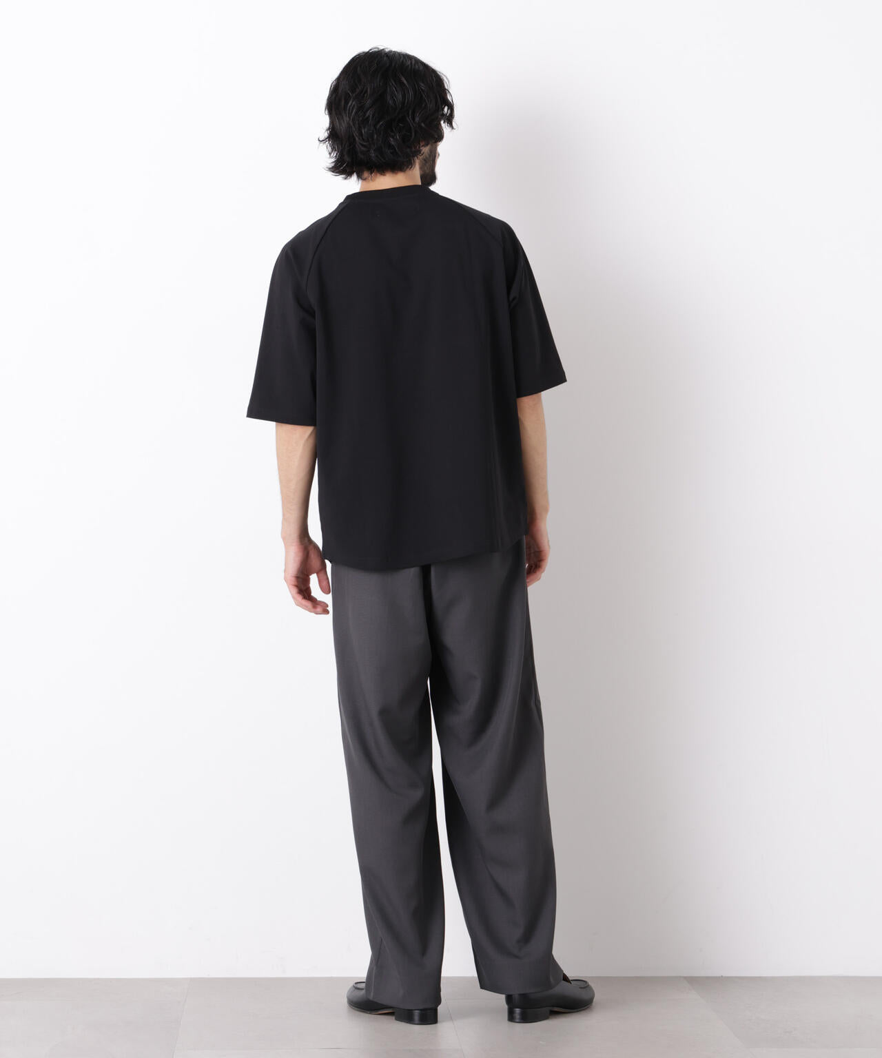 ビッグドレープTシャツ 半袖