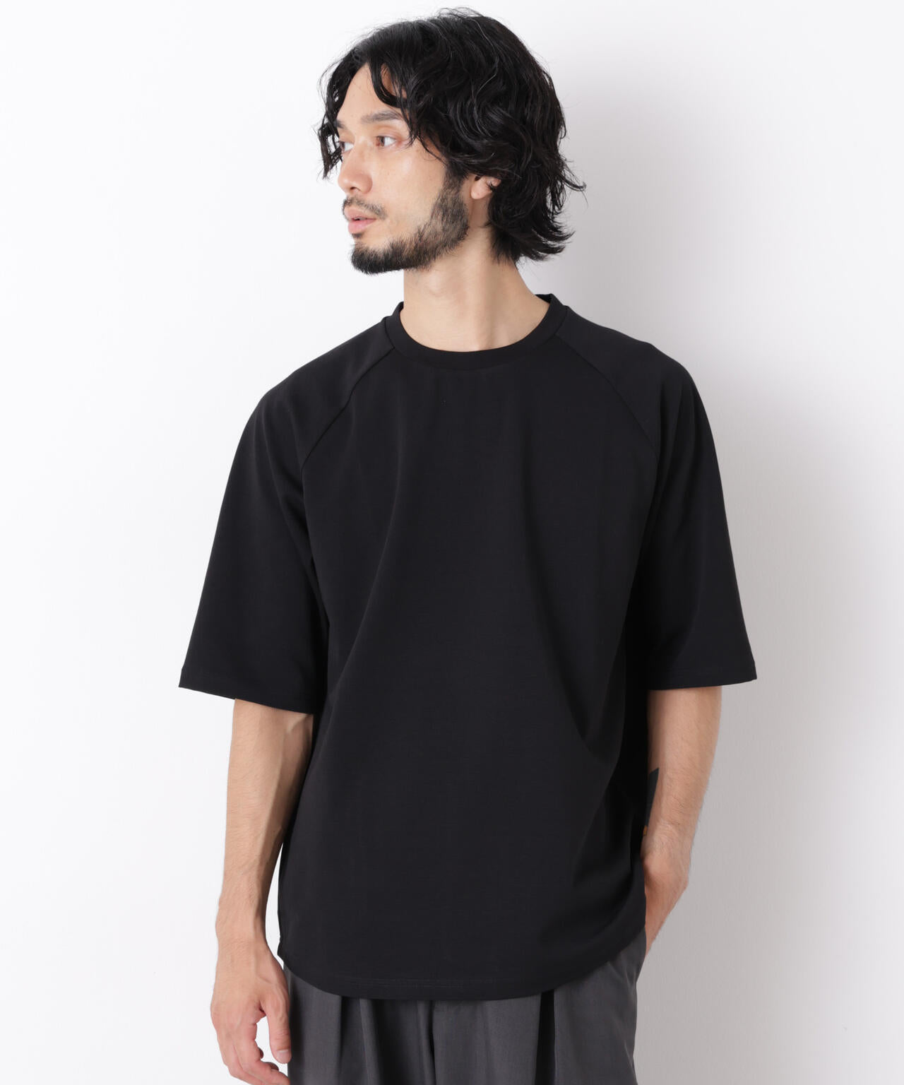 ビッグドレープTシャツ 半袖