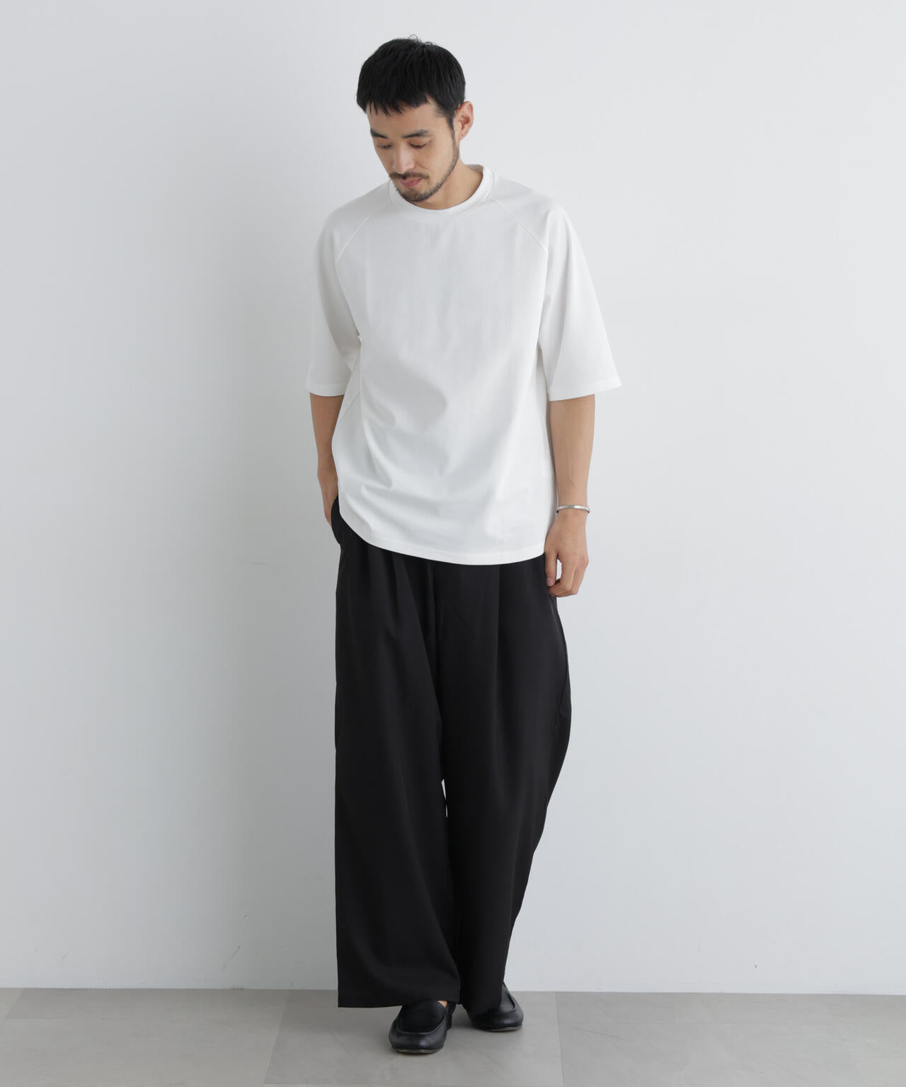 ビッグドレープTシャツ 半袖
