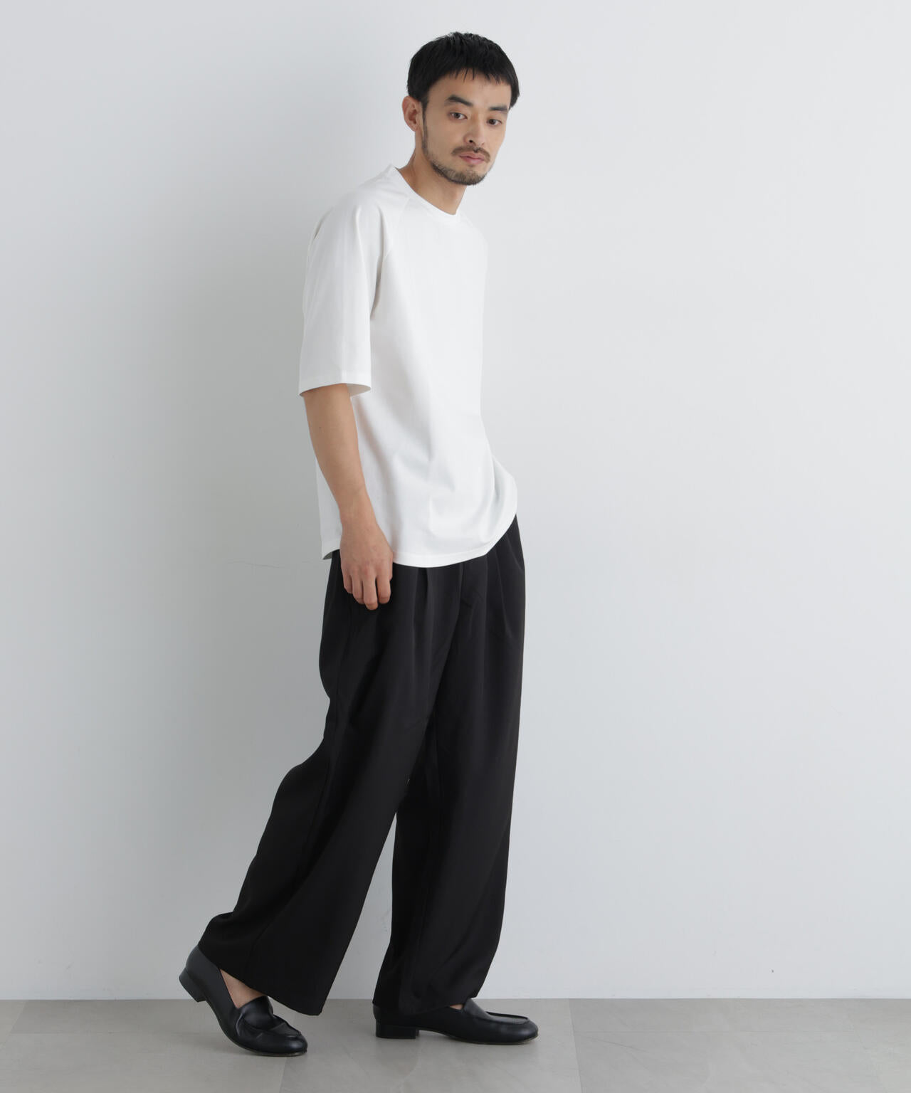 ビッグドレープTシャツ 半袖