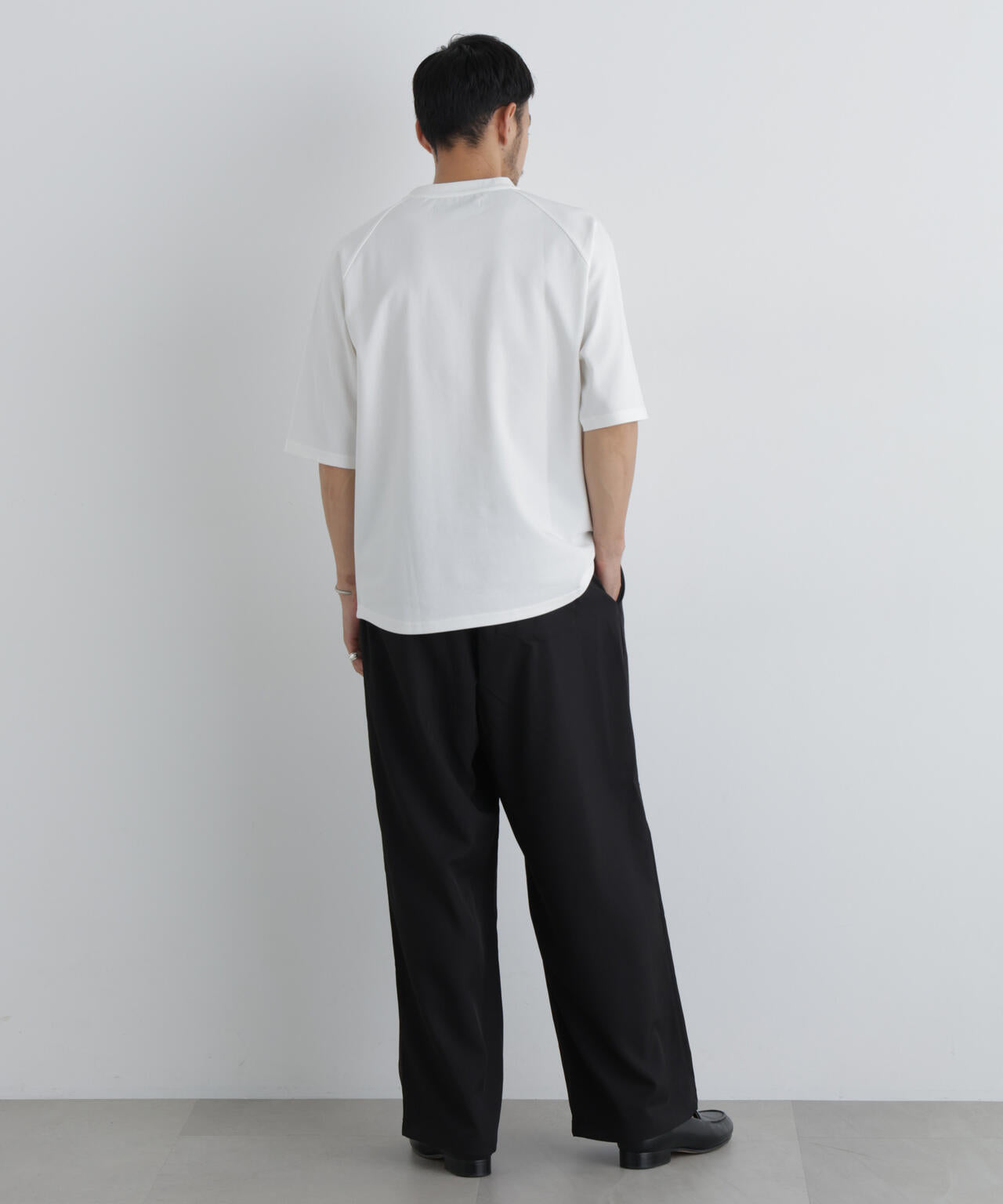 ビッグドレープTシャツ 半袖
