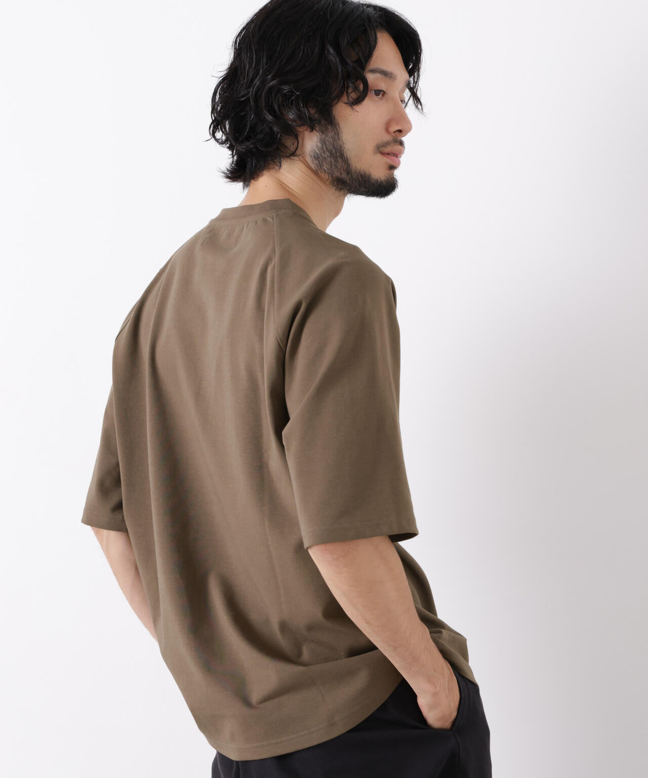 ビッグドレープTシャツ 半袖