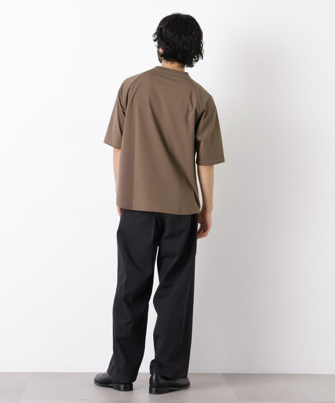 ビッグドレープTシャツ 半袖