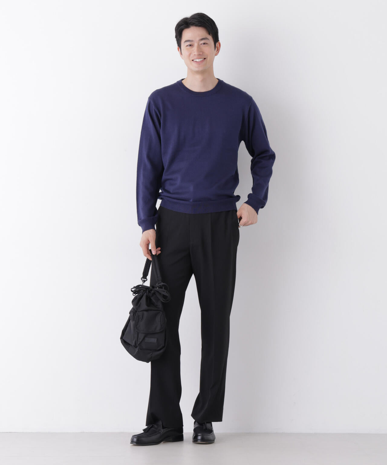 テクノギャバストレートスラックス(セットアップ可)