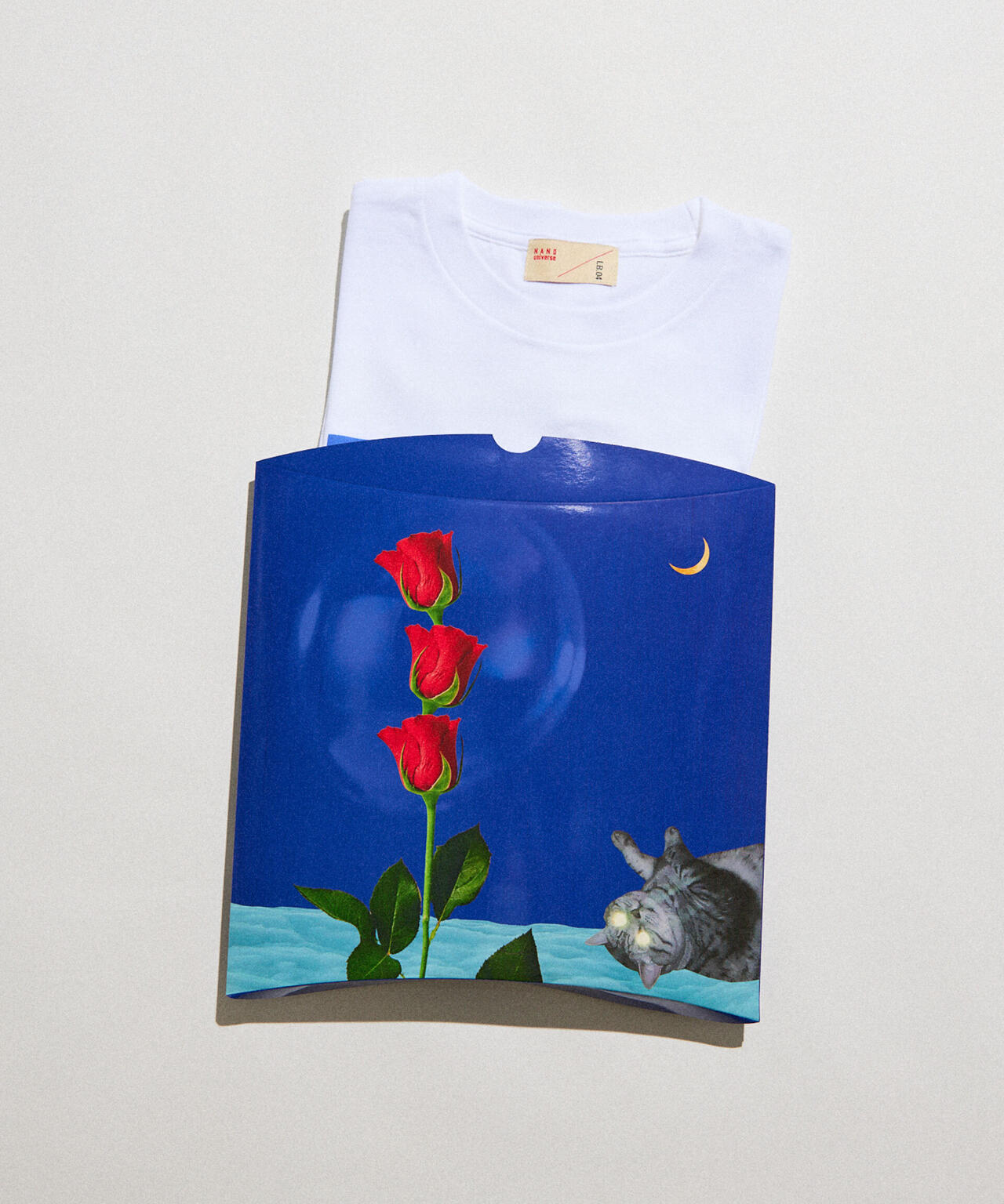 「とんだ林蘭×ＮＡＮＯ　ｕｎｉｖｅｒｓｅ」　ロングＴシャツ