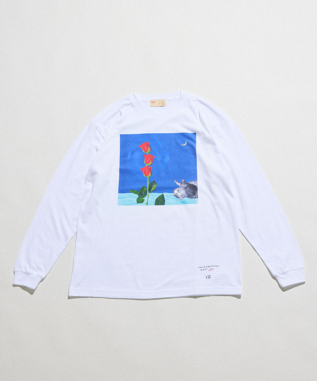 「とんだ林蘭×ＮＡＮＯ　ｕｎｉｖｅｒｓｅ」　ロングＴシャツ