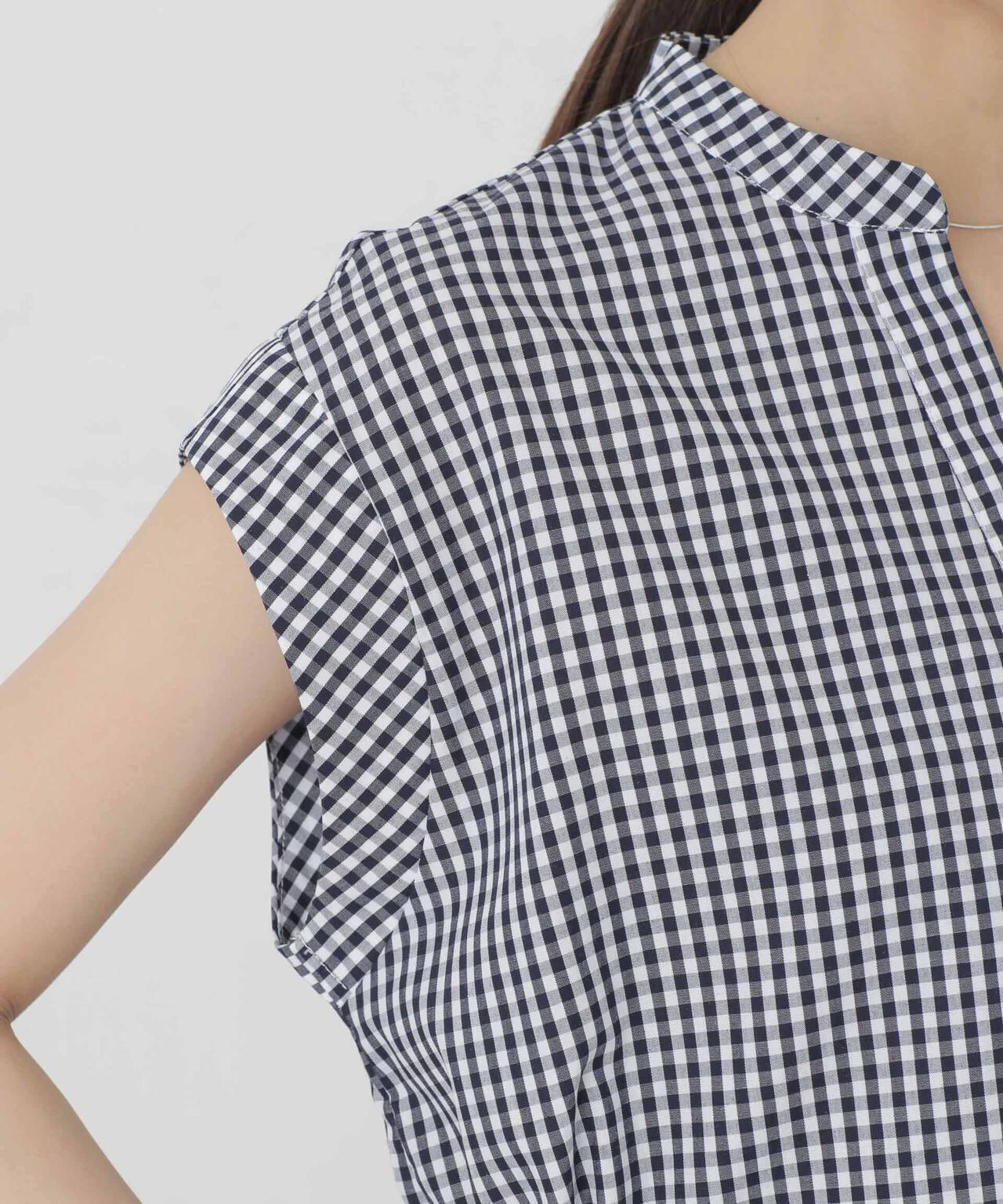 バックドロストスキッパーブラウス