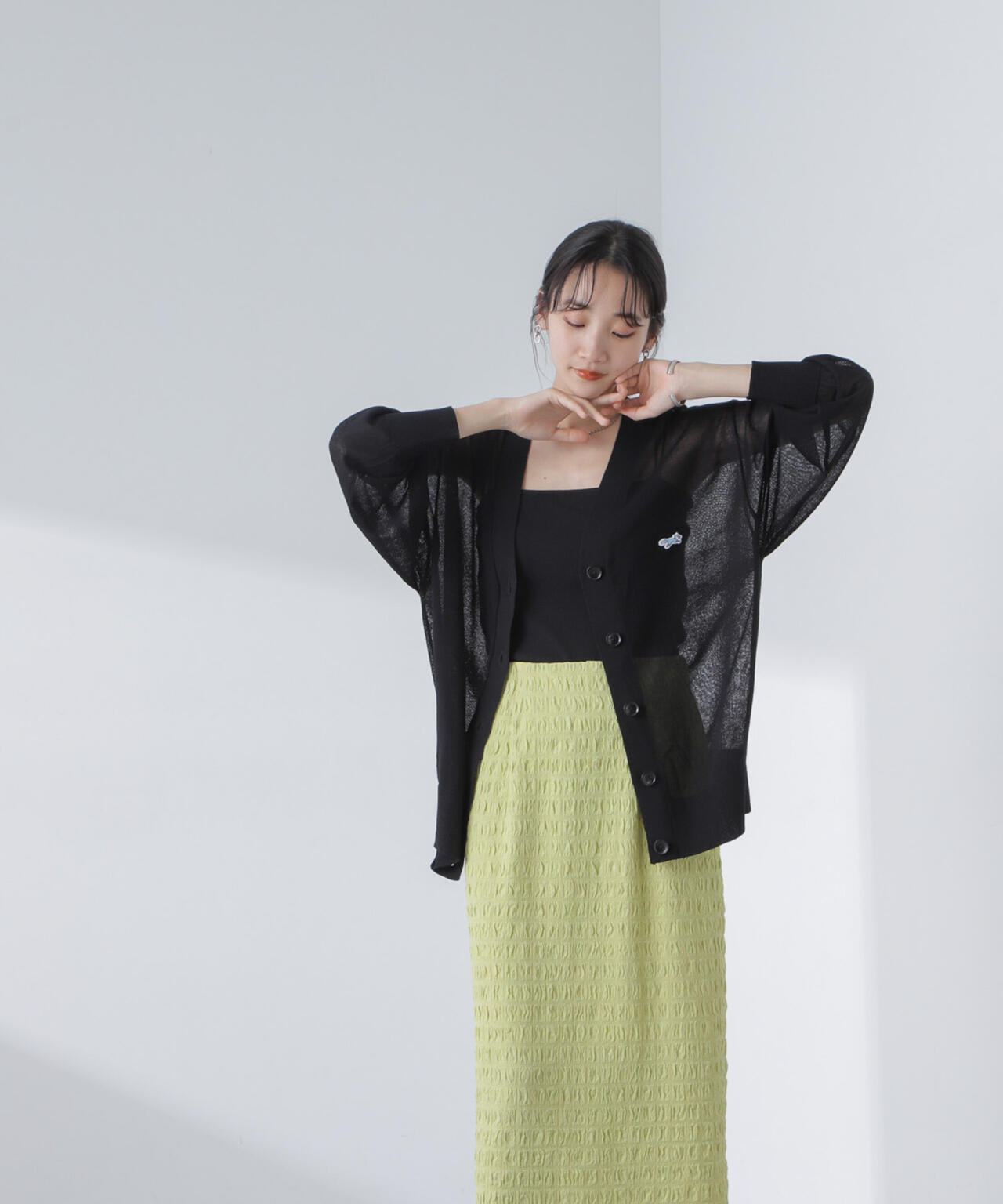 PENNEYS/PENNEYS別注TheFOXシアーカーディガン