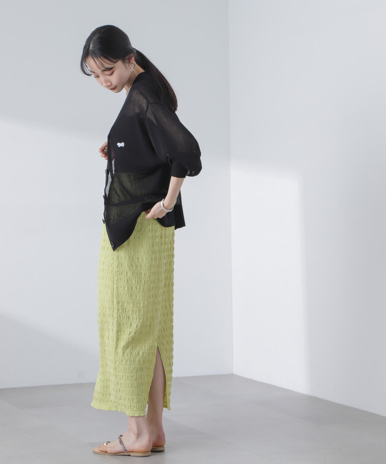 PENNEYS/PENNEYS別注TheFOXシアーカーディガン