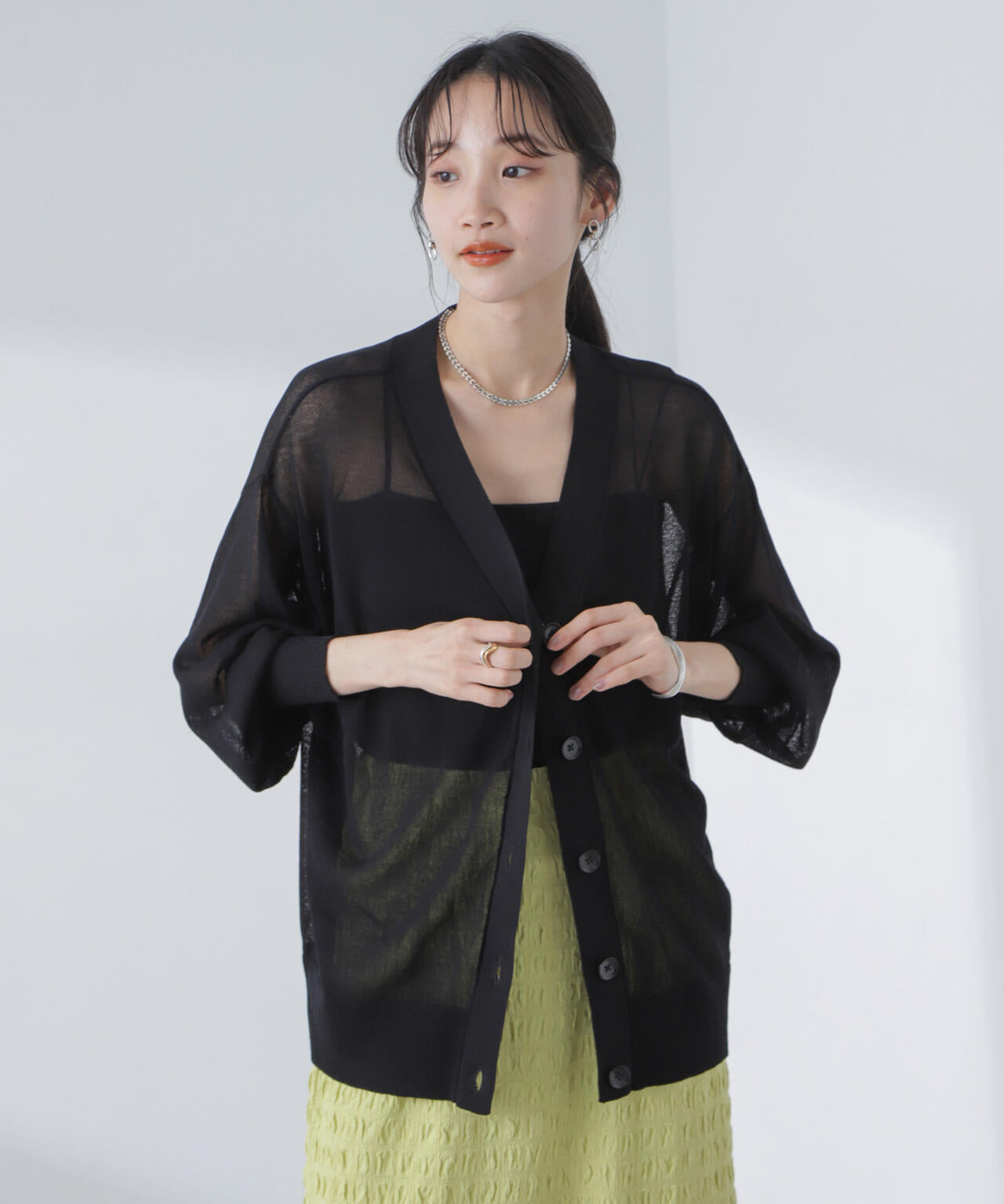 PENNEYS/PENNEYS別注TheFOXシアーカーディガン