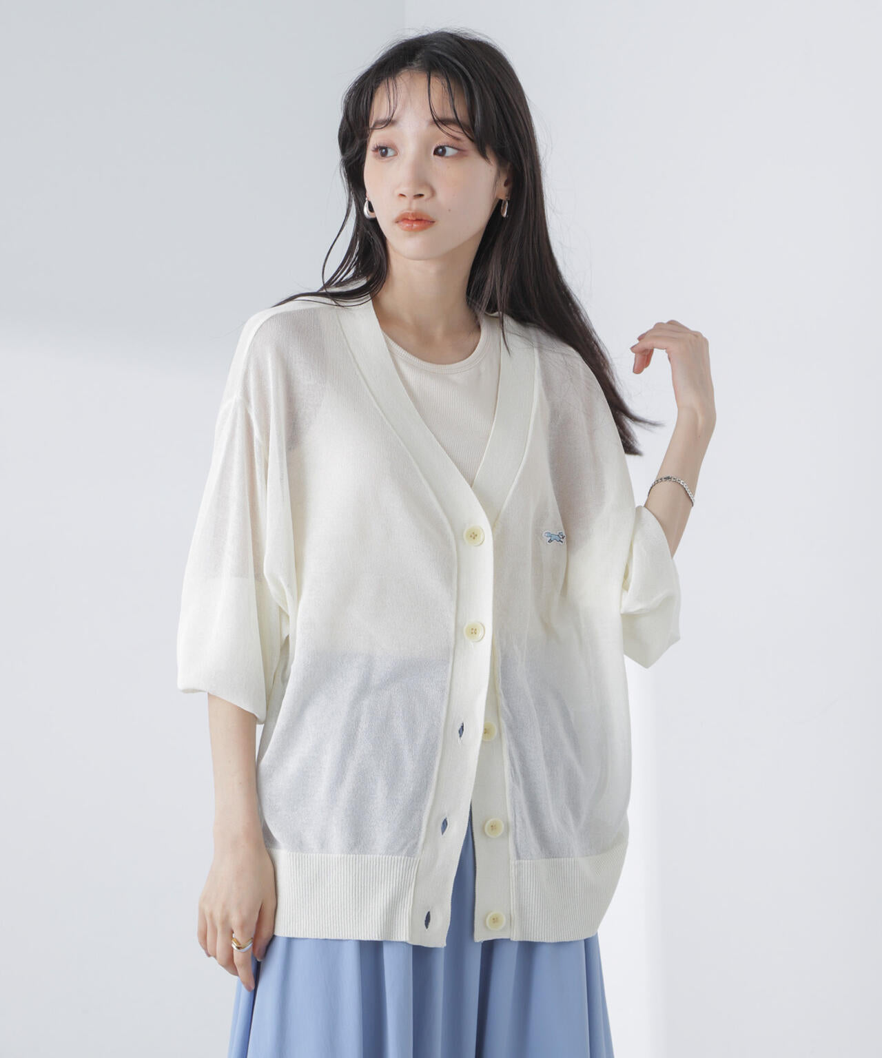 PENNEYS/PENNEYS別注TheFOXシアーカーディガン