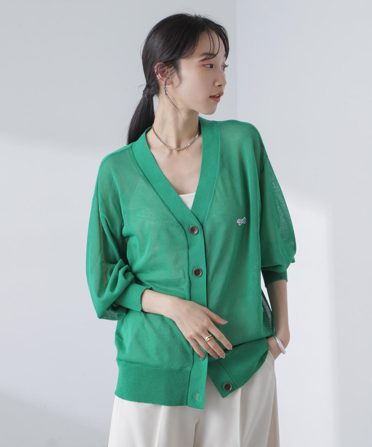 PENNEYS/PENNEYS別注TheFOXシアーカーディガン