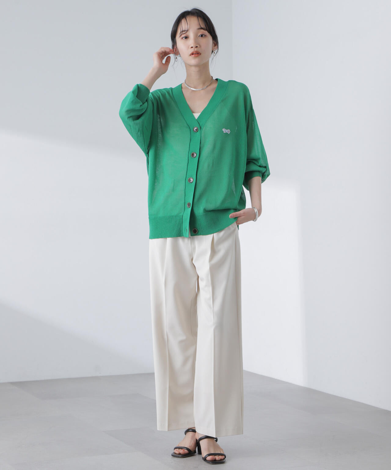 PENNEYS/PENNEYS別注TheFOXシアーカーディガン