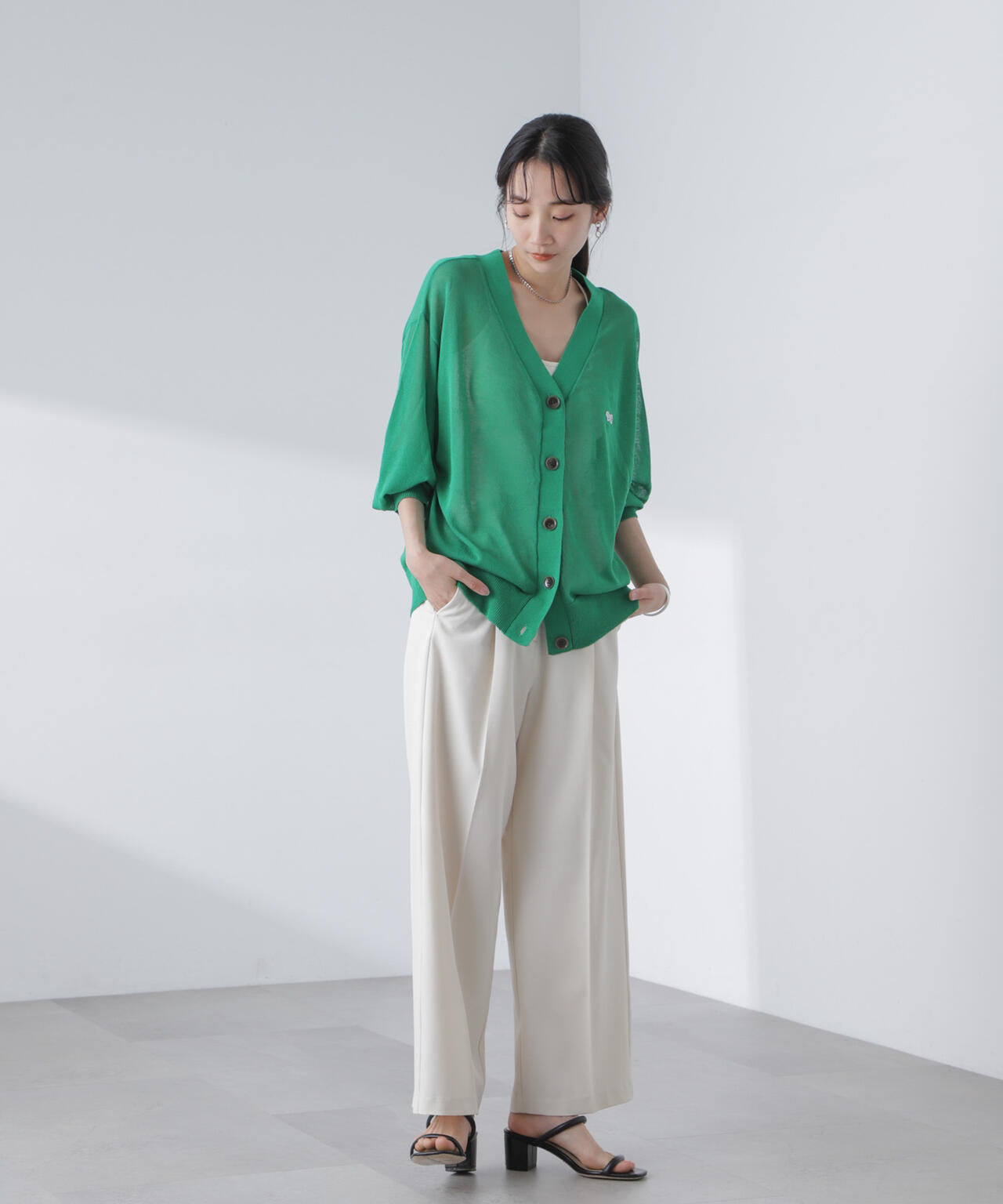 PENNEYS/PENNEYS別注TheFOXシアーカーディガン