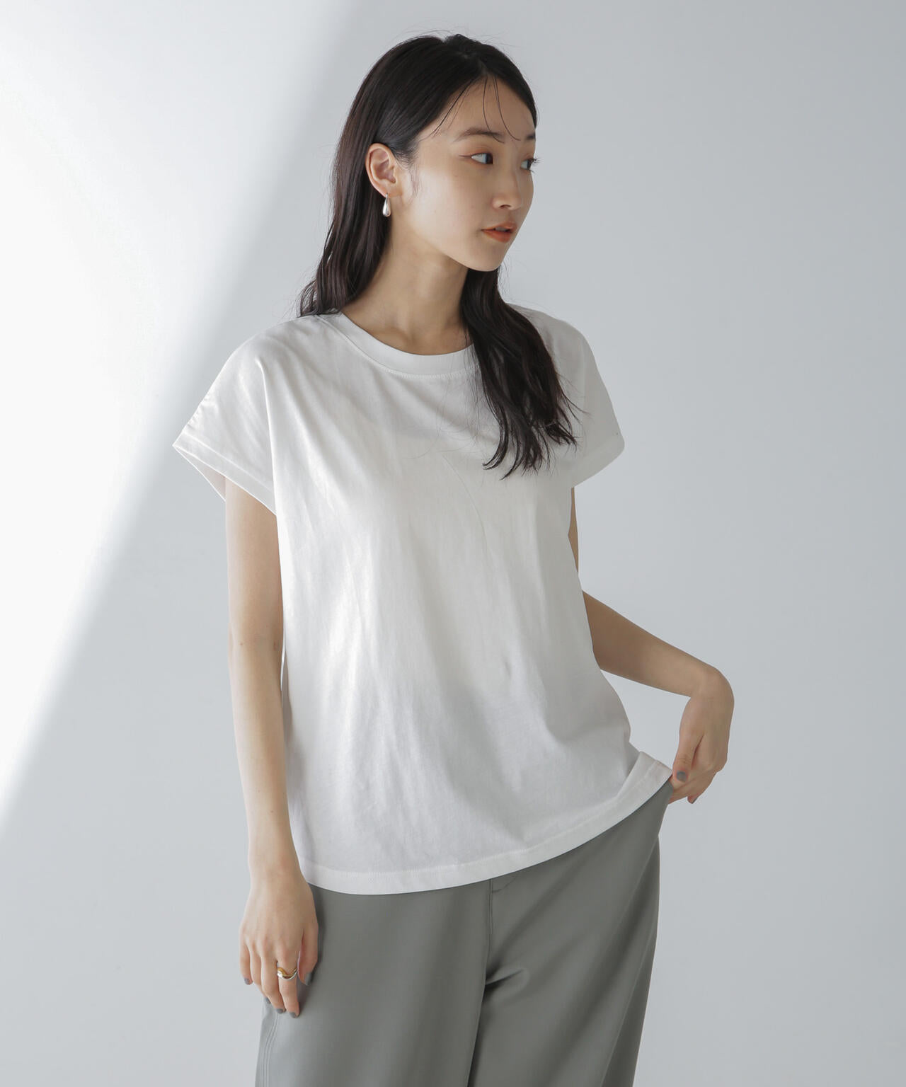 レース編ビスチェセットTシャツ