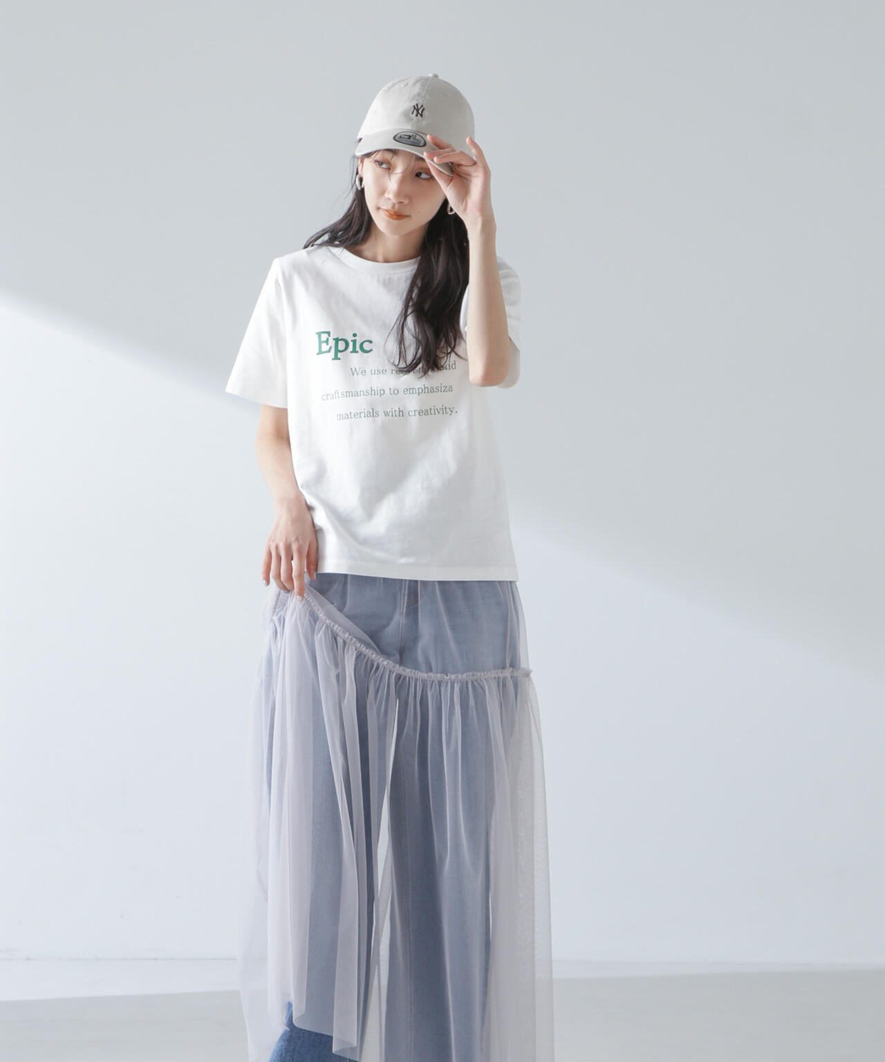 チュールスカート