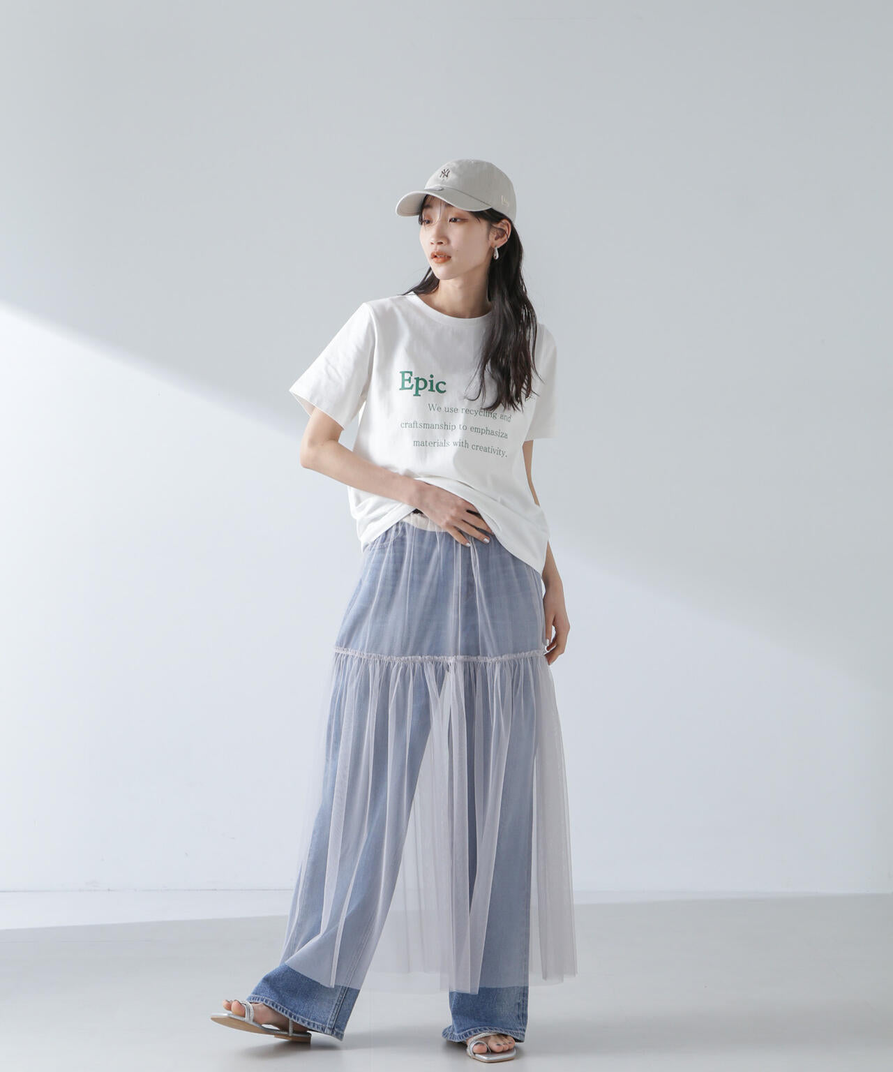 チュールスカート