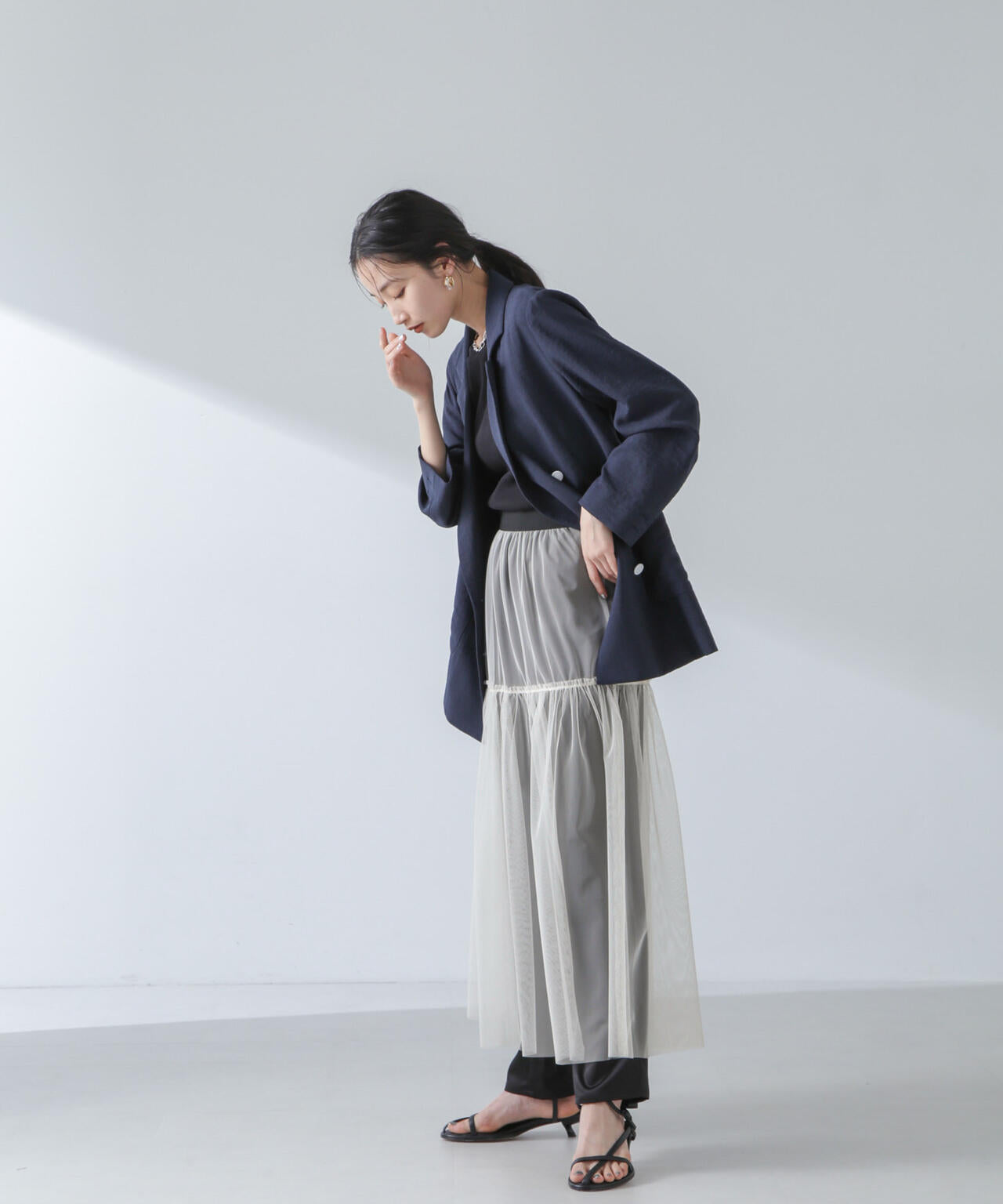 チュールスカート