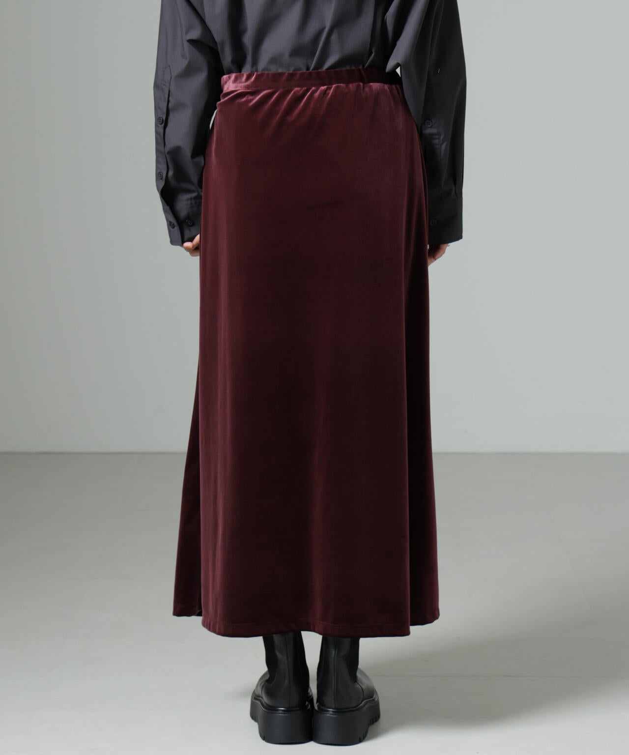 ベロアロングスカート