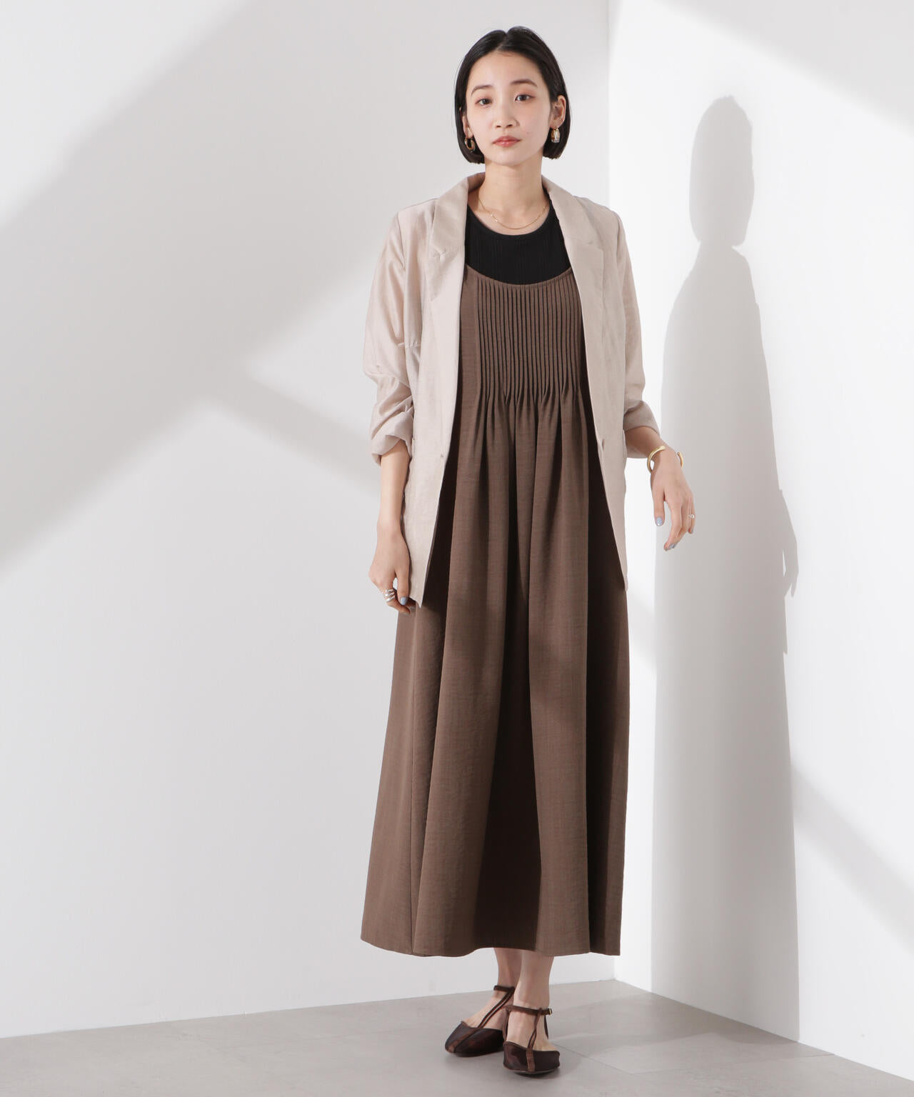 シアーシングルジャケット