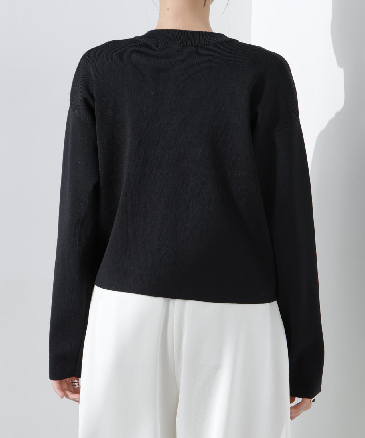 洗濯機洗可UVカット総針ニットカーディガン