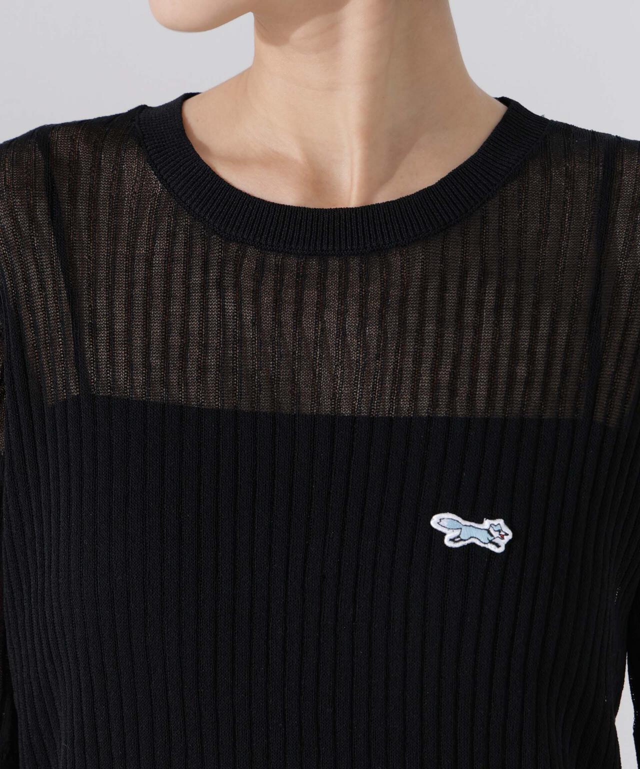 PENNEYS別注TheFOXシアーリブニットトップス