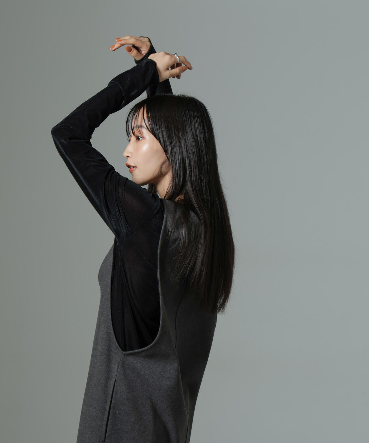 シアーベロアロングTシャツ