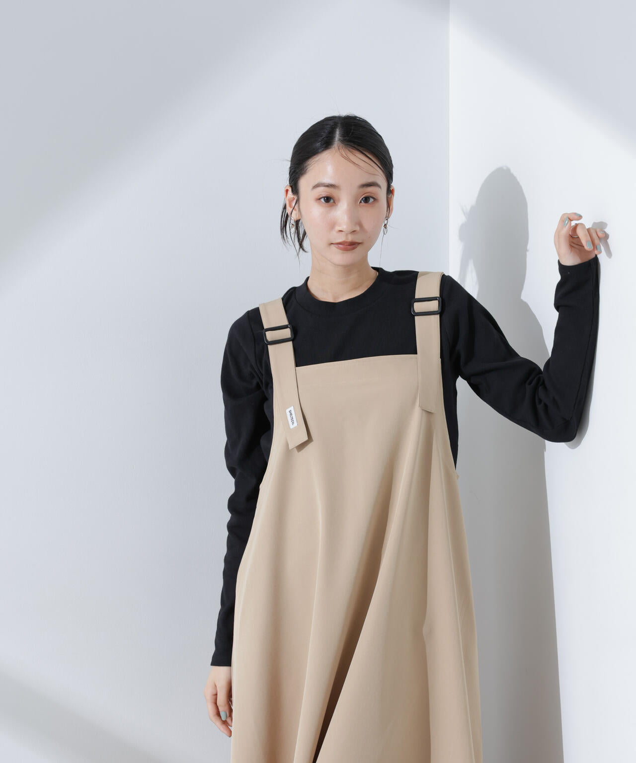 抗菌防臭リブロングスリーブTシャツ