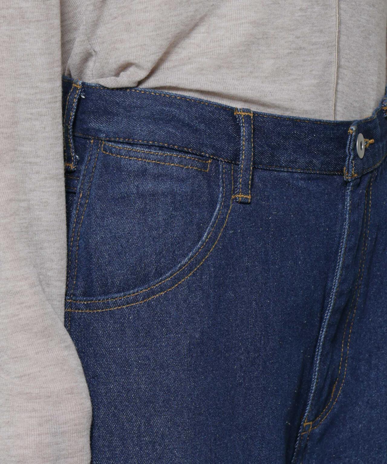 ワイドデニムパンツ