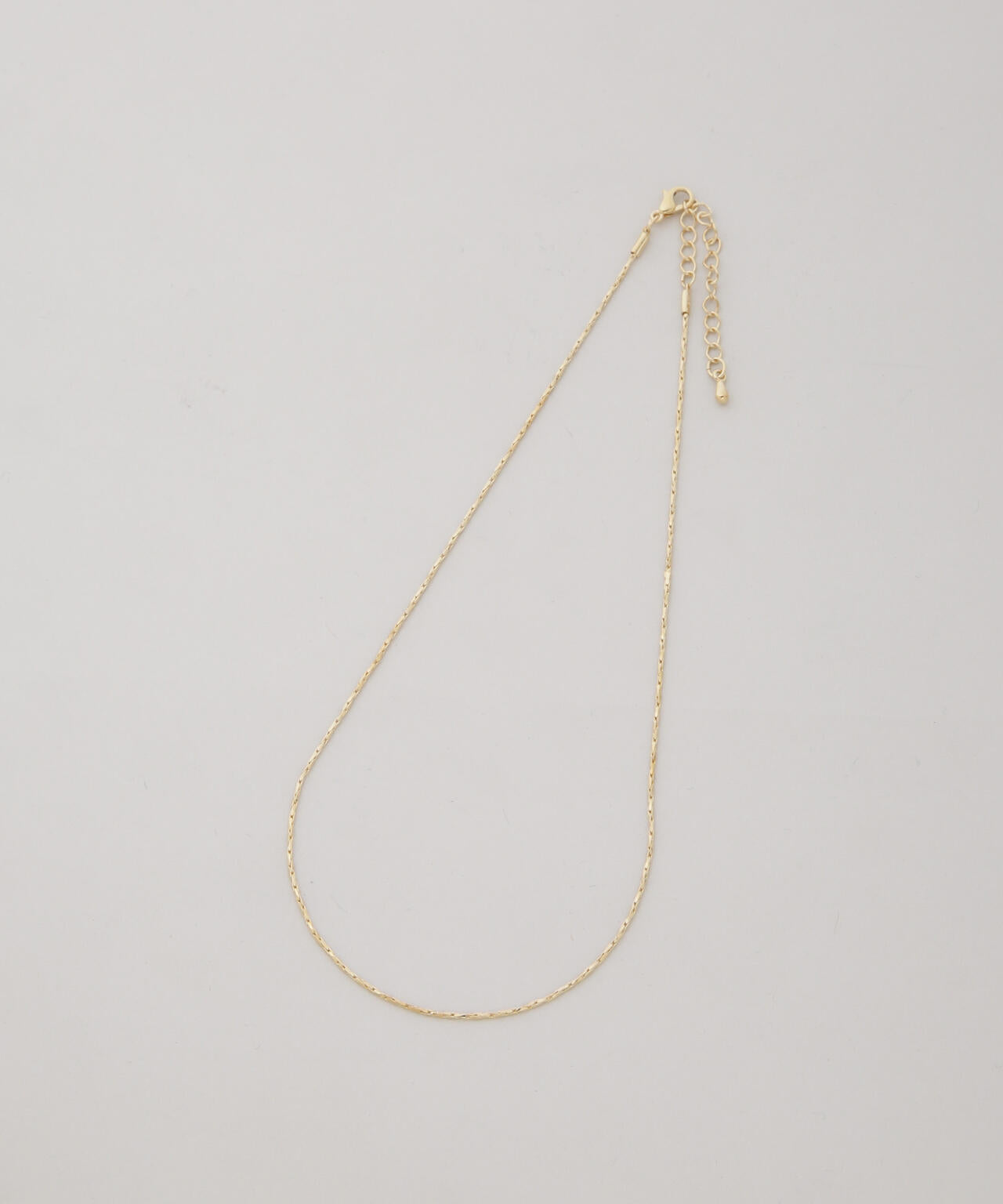 シンプルチェーンネックレス