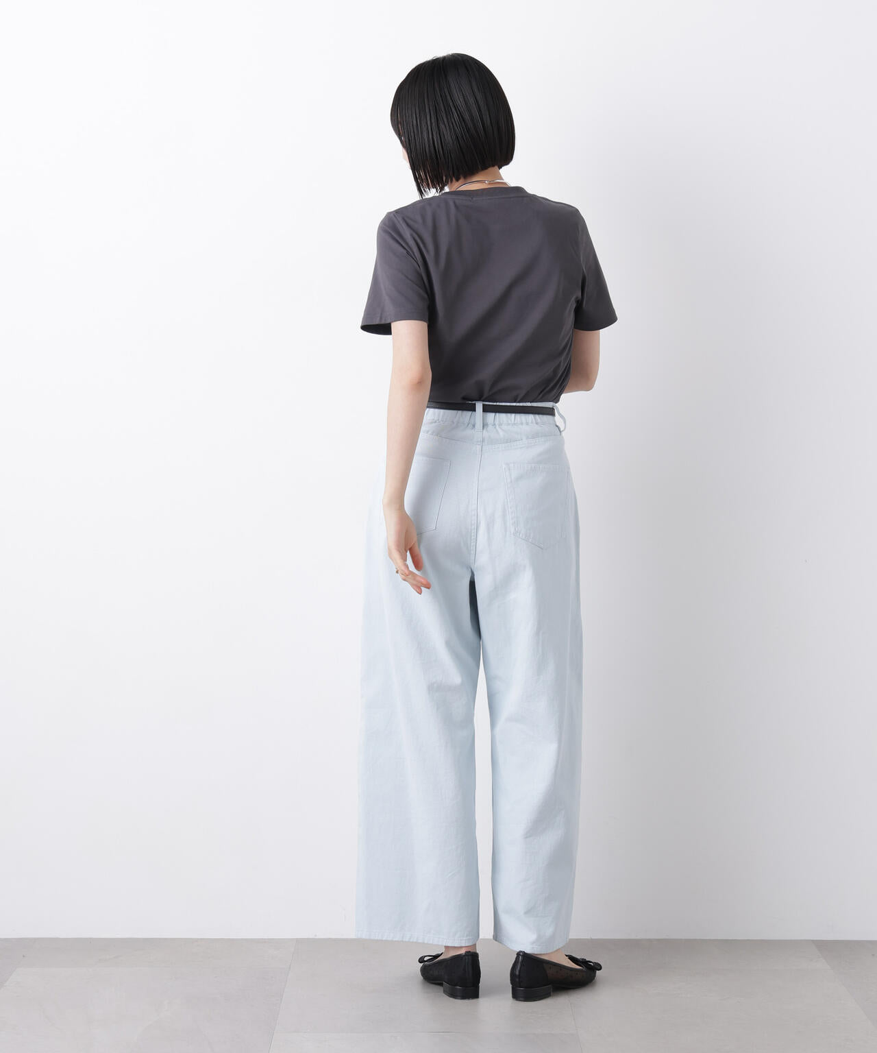 接触冷感&紫外線防止機能 ロゴプリントTシャツ