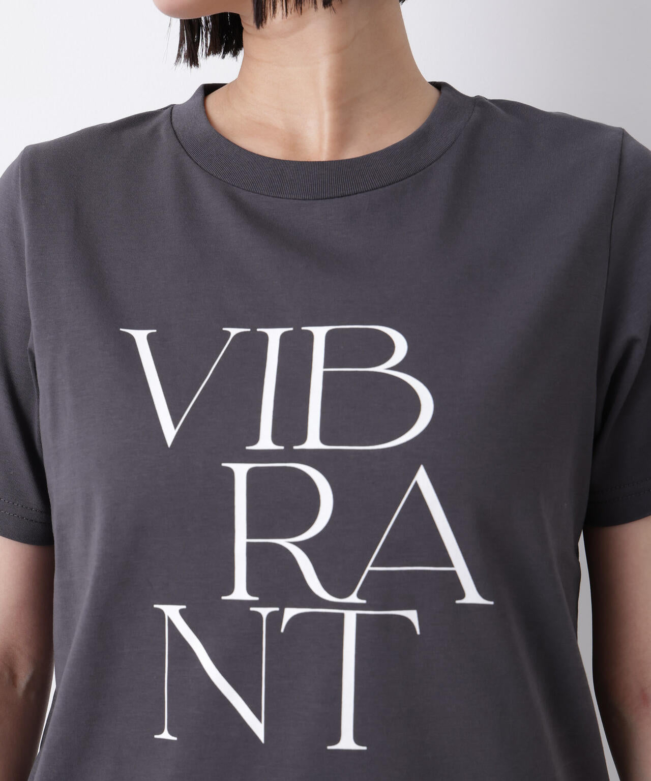 接触冷感&紫外線防止機能 ロゴプリントTシャツ