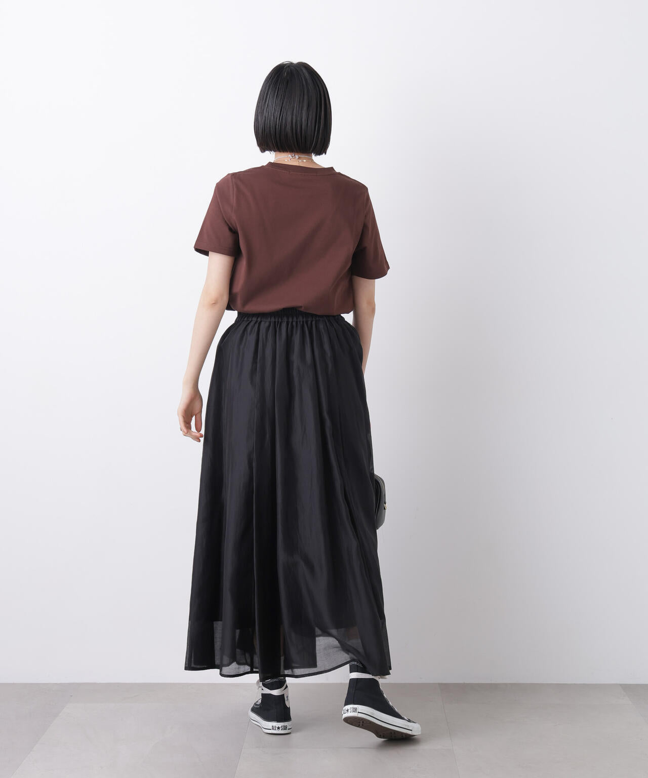 接触冷感&紫外線防止機能 ロゴプリントTシャツ