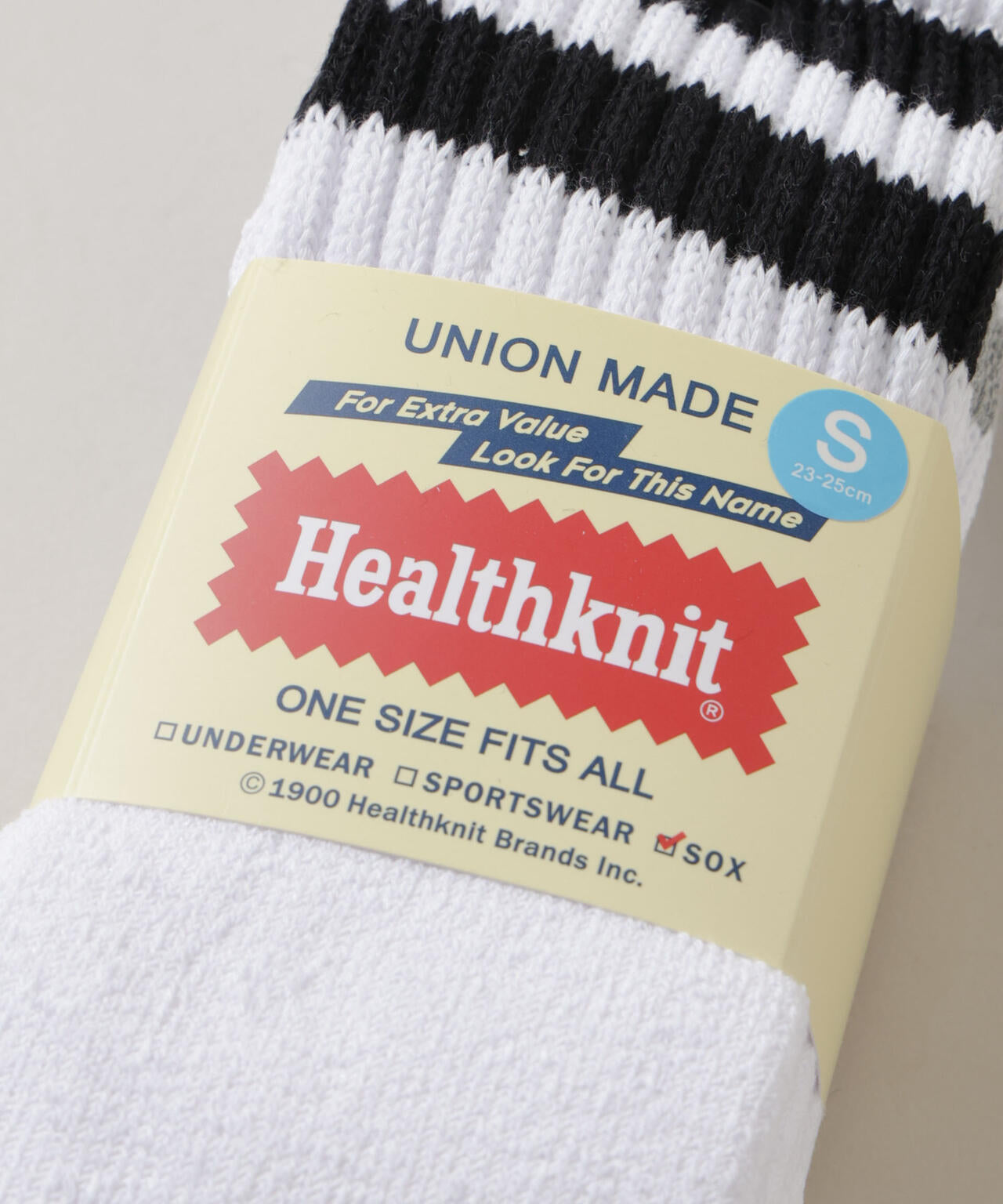 Healthknit/シンカー2本ラインSOX 3足set