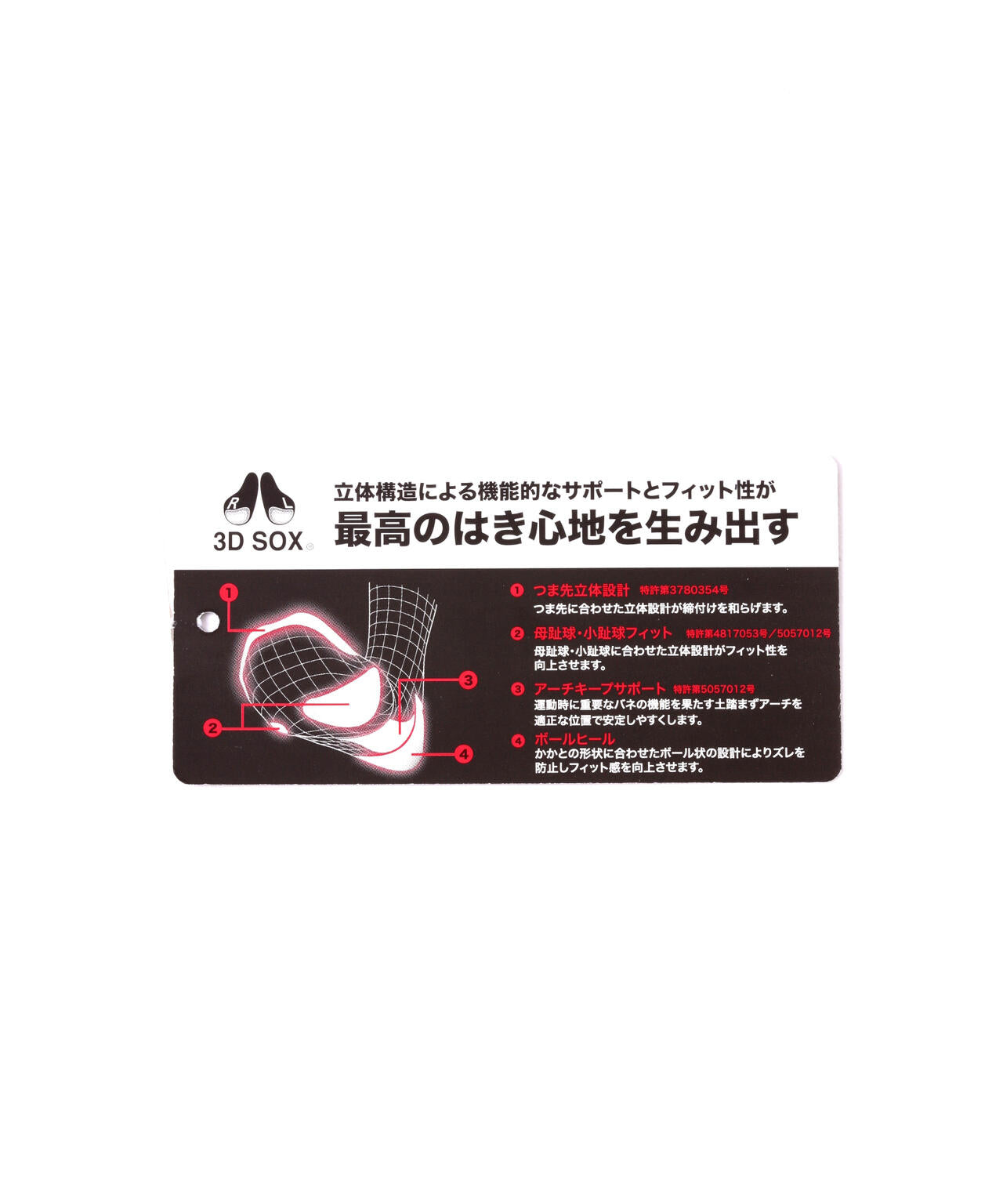 5本指ショートソックス (MENS)