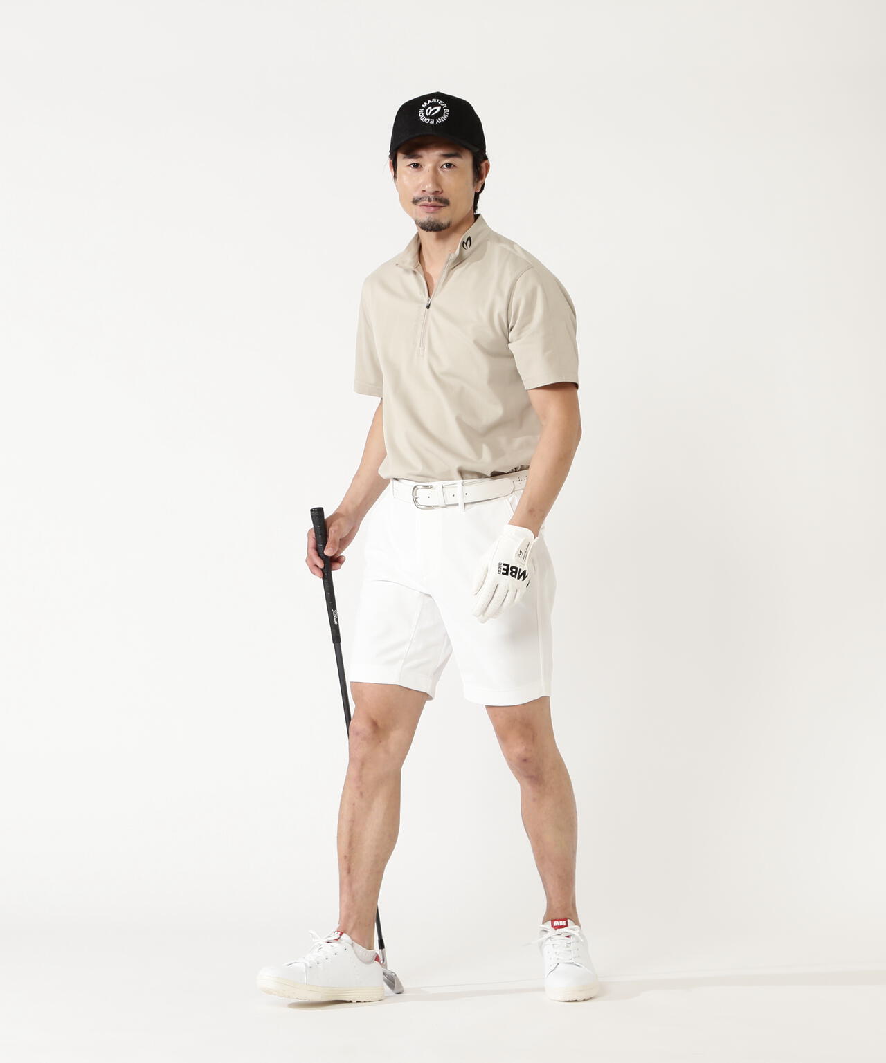 ポリエステルニットドビーショートパンツ