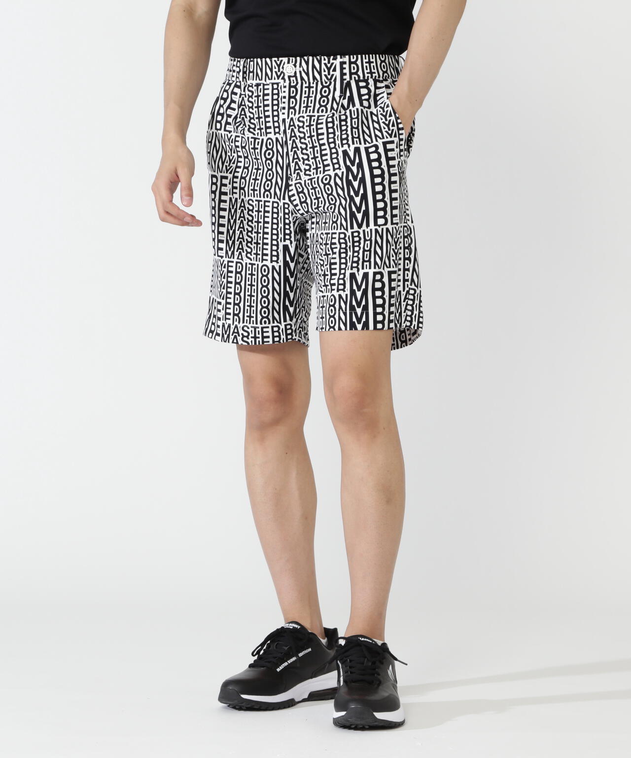 ナイロンストレッチショートパンツ