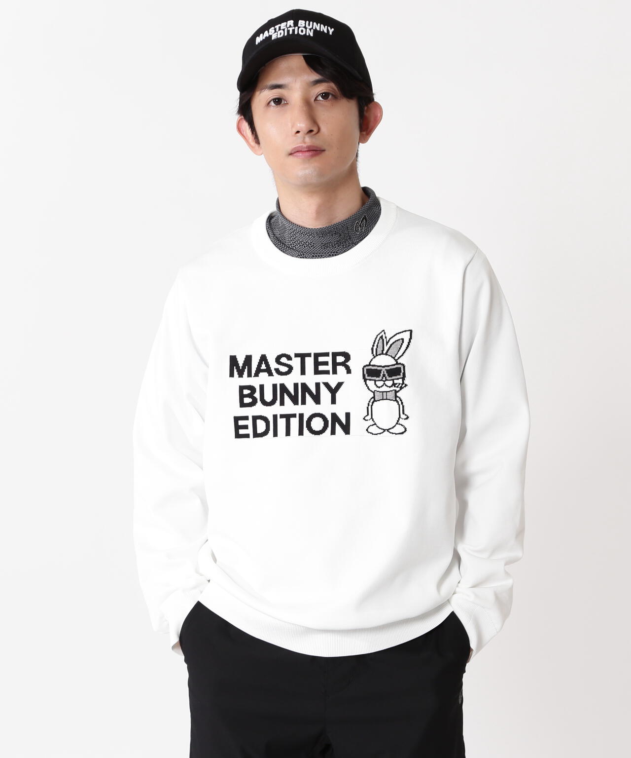 【SWAGGY BUNNY】クルーネックニットプルオーバー