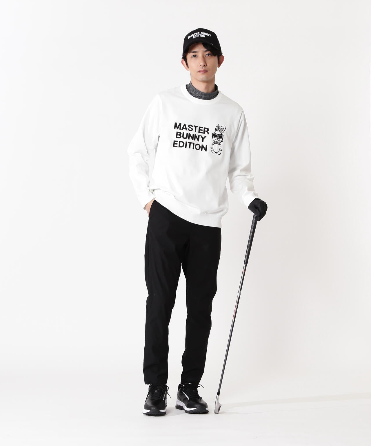【SWAGGY BUNNY】クルーネックニットプルオーバー