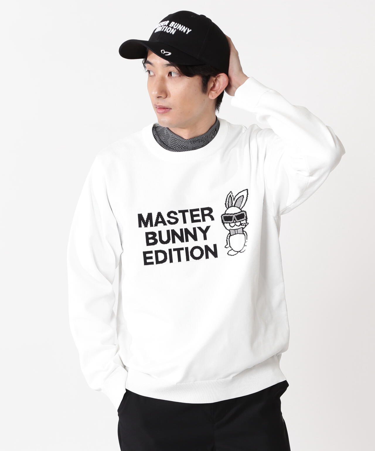 【SWAGGY BUNNY】クルーネックニットプルオーバー
