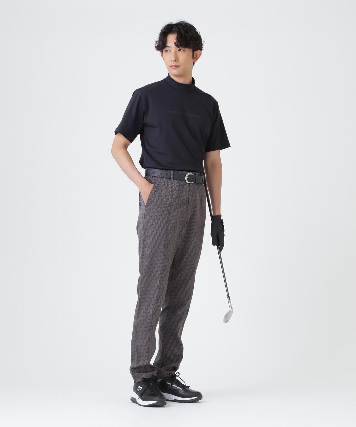 MBEジオメトリックジャガードパンツ (MENS)