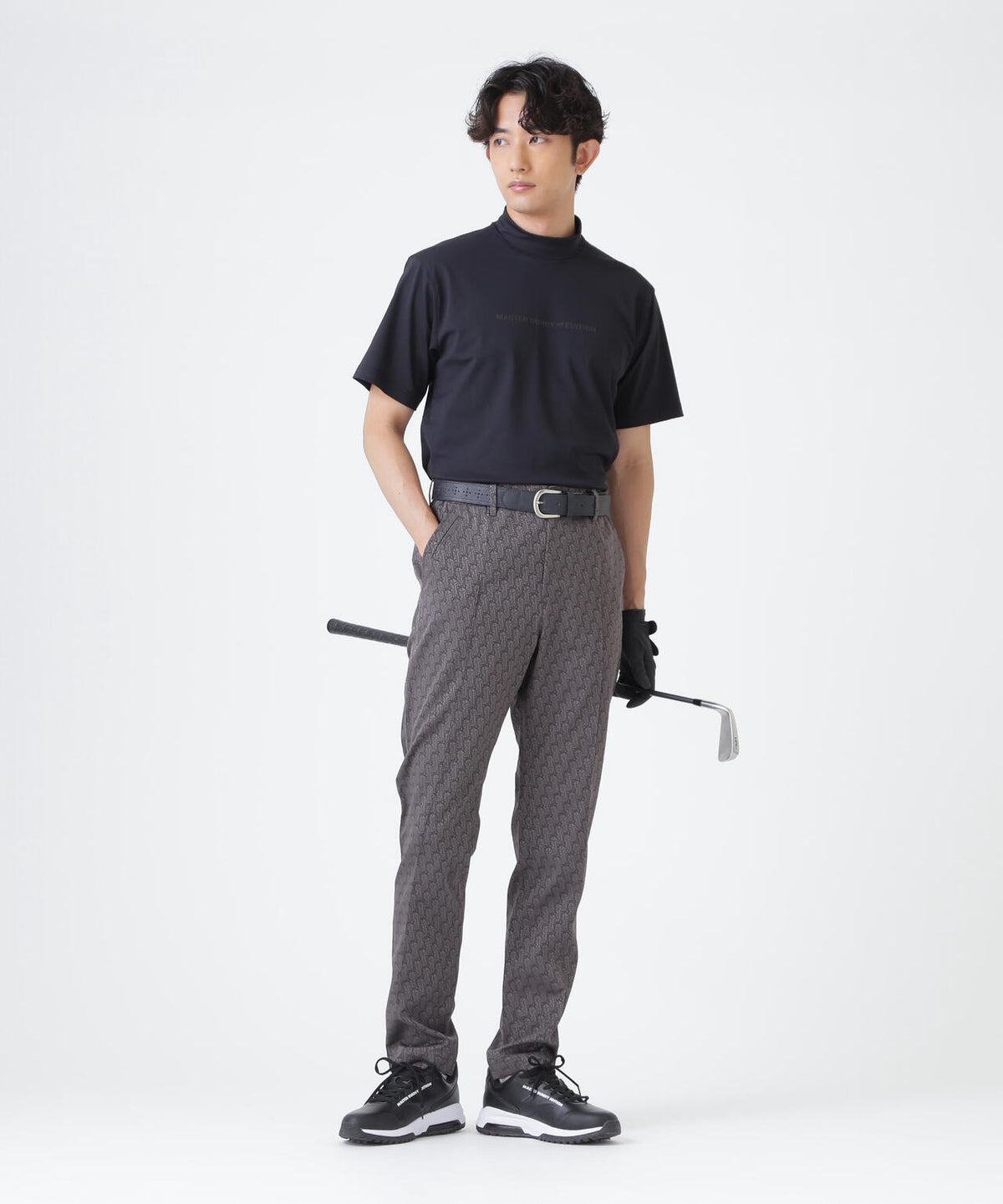 MBEジオメトリックジャガードパンツ (MENS)