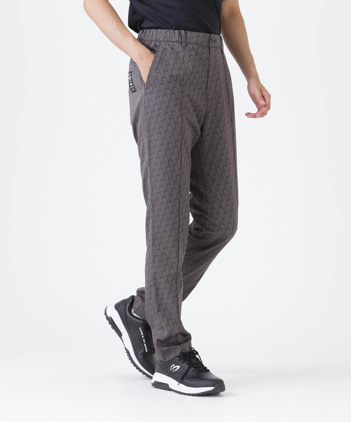 MBEジオメトリックジャガードパンツ (MENS)