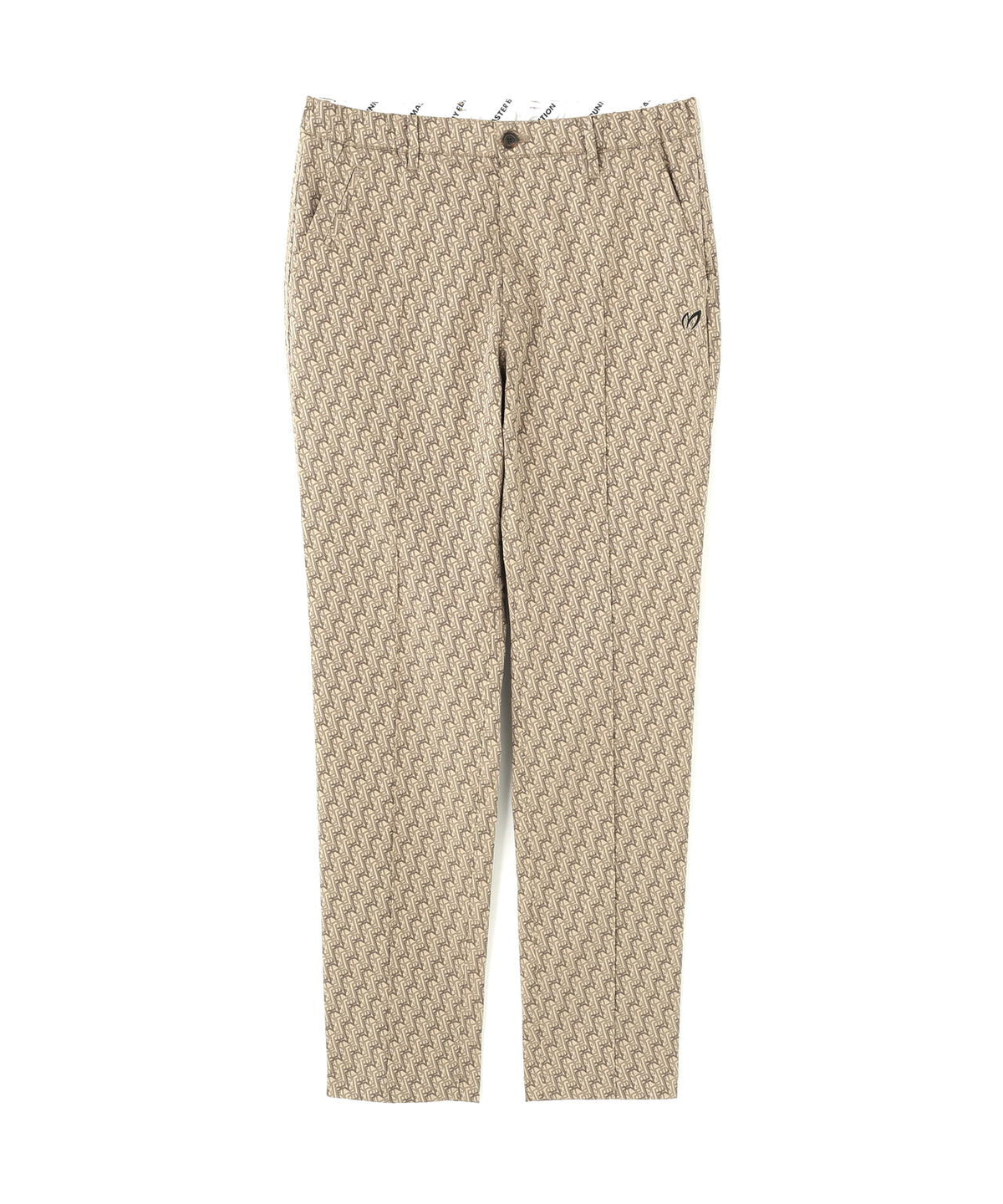 MBEジオメトリックジャガードパンツ (MENS)