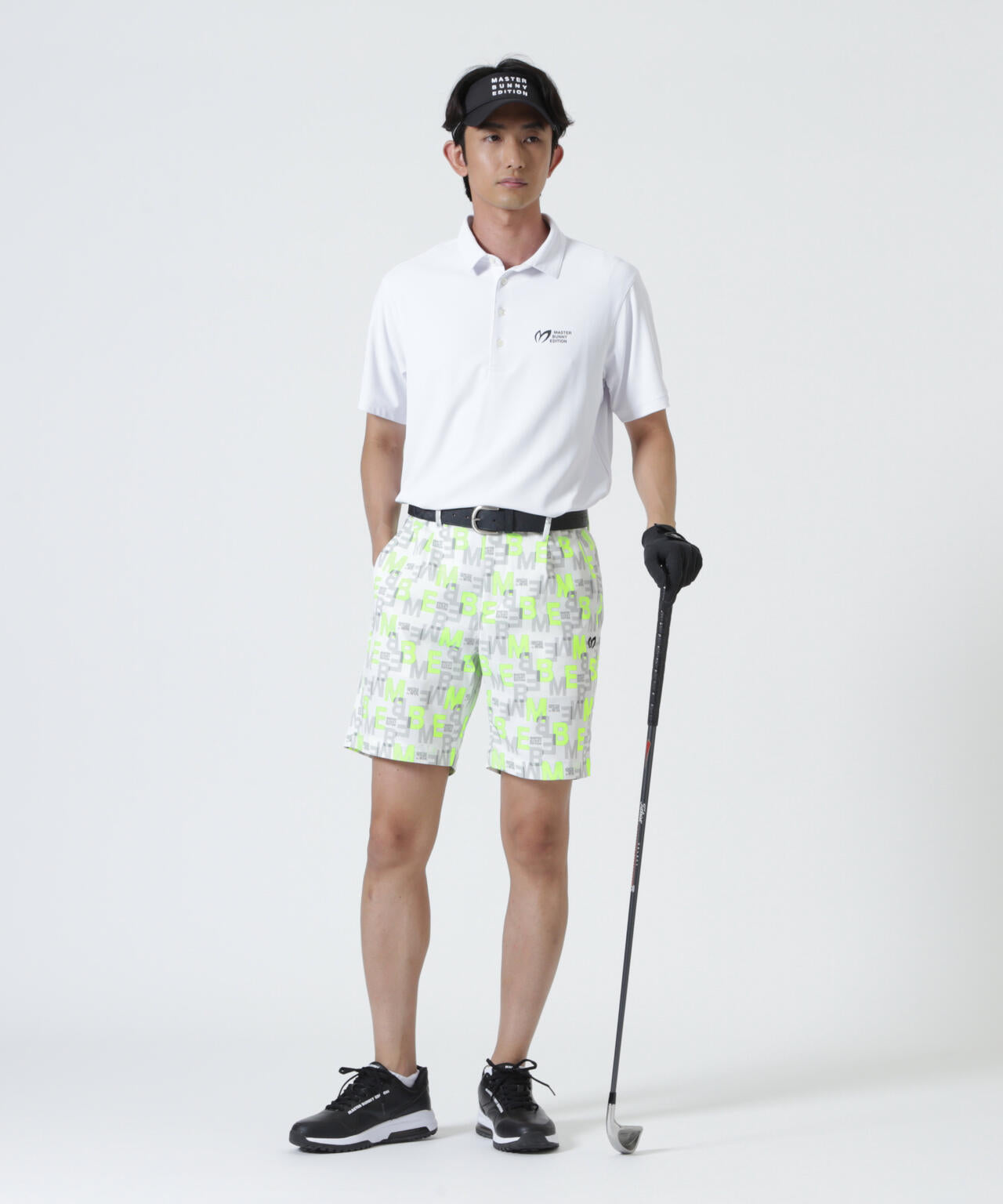 MBEプリントドビーストレッチショートパンツ