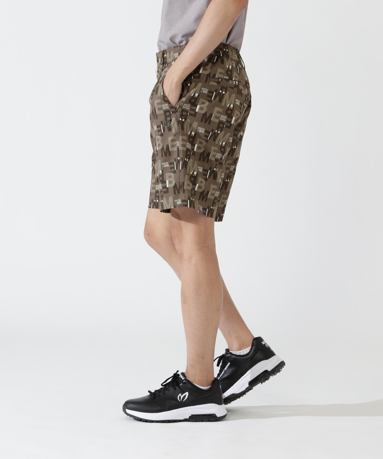 MBEプリントドビーストレッチショートパンツ