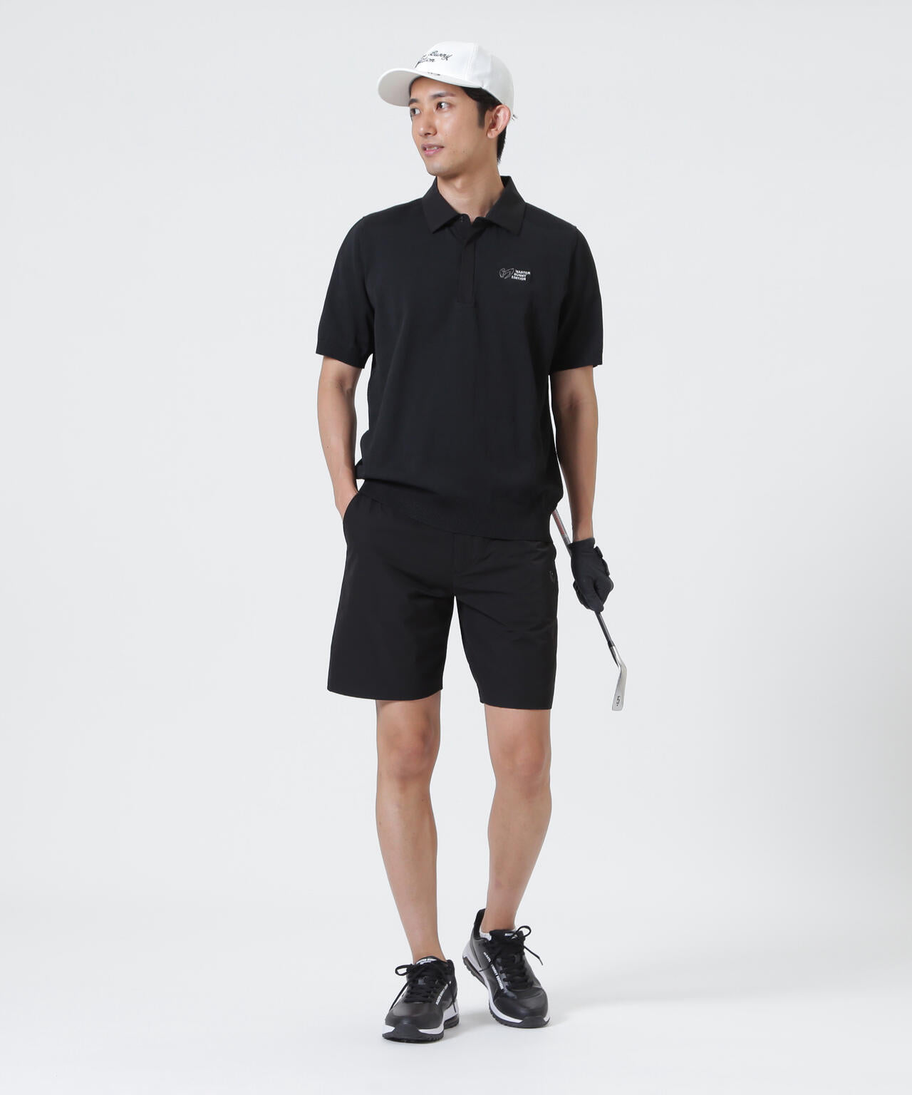 布帛衿ポロニット (MENS)